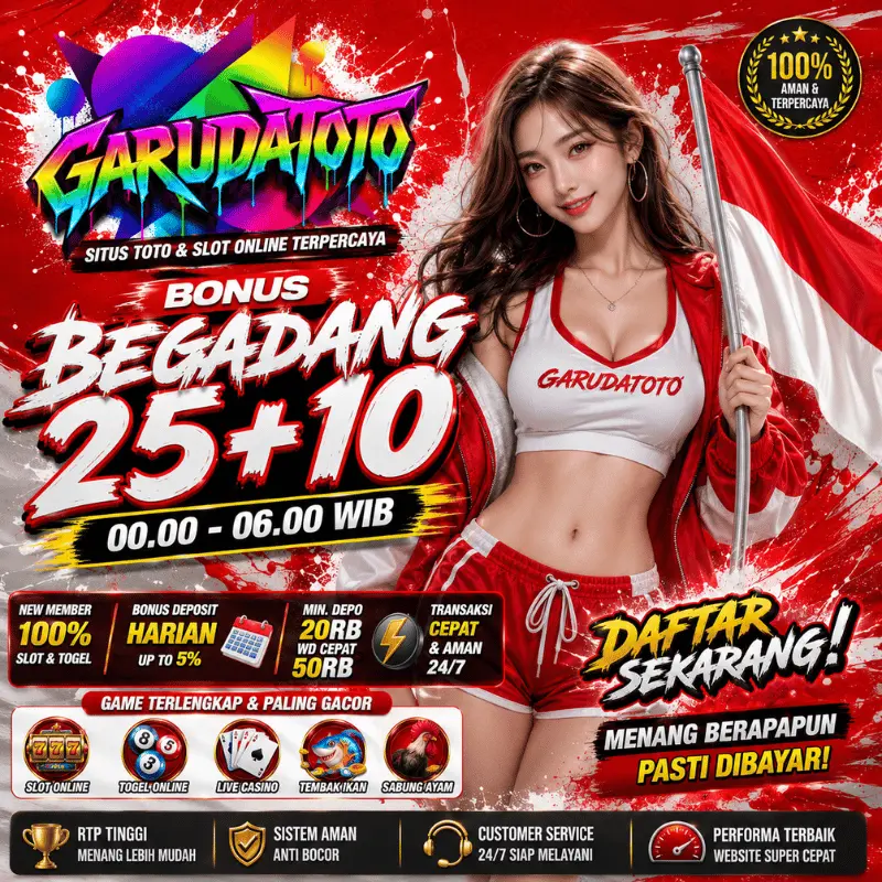 Garudatoto Resmi ✈️ Mainkan Berbagai Game Slot Online Terbaik Hari Ini